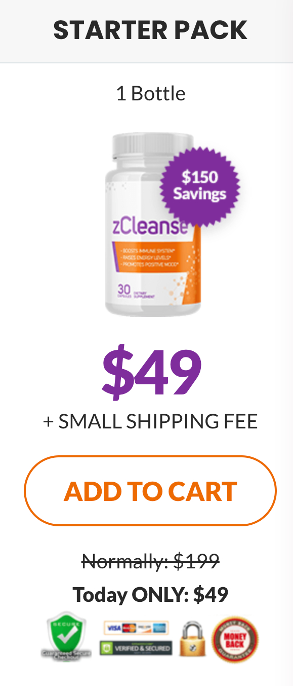 zCleanse - 1 Bottle